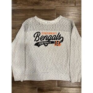 Women’s Cincinnati Bengals Sweater Size L Knit Lightweight Sweater-Sweatshirt